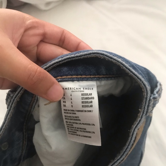 AMERICAN EAGLE HIGH-RISE MINI SKIRT - Picture 4 of 7